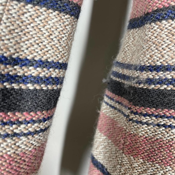 ANTHROPOLOGIE Elevenses Pattern Maker's Striped Coat 2 - Picture 12 of 13